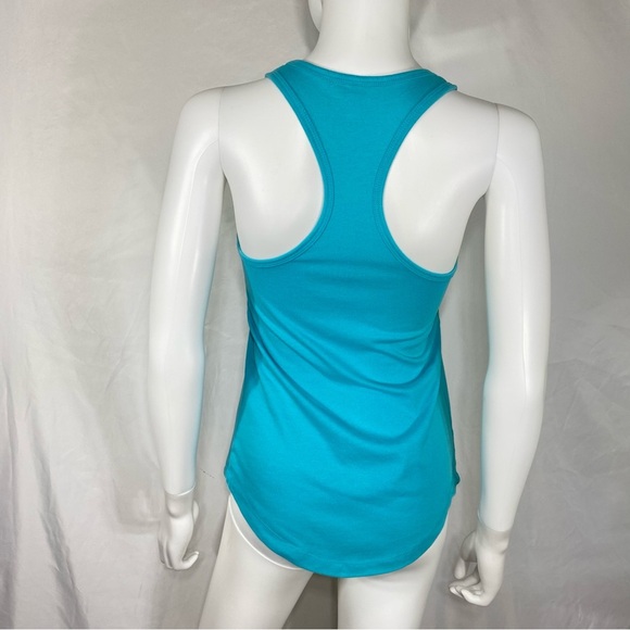 Next Level Cyan Racer Back Fiesta Tank Top - Picture 6 of 7